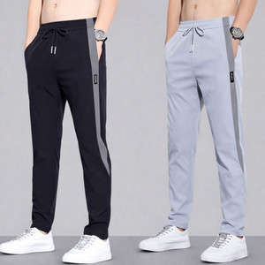 Joggers Park Colorblock Men Multicolor Track Pants
