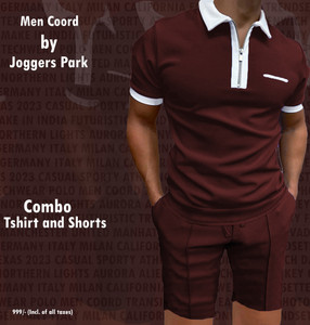 joggers park colorblock men track suit