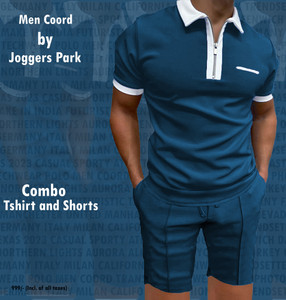 joggers park colorblock men track suit