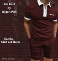 Joggers Park Colorblock Men Track Suit