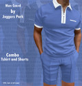 Joggers Park Colorblock Men Track Suit