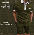 Joggers Park Colorblock Men Track Suit