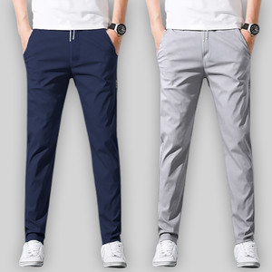 Joggers Park Printed Men Dark Blue Grey