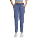 Joggers for Women with Pockets Elastic Waist Workout Sport Gym Pants