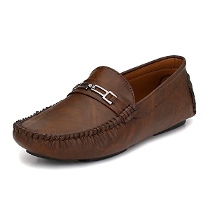 john karsun man39s synthetic leather loafers size 6 to 12