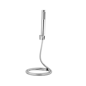 johnson aro round hand shower with 15mt hose amp hook rain flow handheld round shower high-pressure abs material anti-corrosion single flow hand shower 1 year warranty s0345amz- chrome