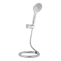 Johnson Hydra Air Plus Rain Hand Shower with 1.5mt Hose &amp; Hook| Air Injection Technology enabled Handheld Round Shower| ABS Material | 1 Year Warranty| (S0053PAMZ- Chrome)