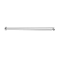 Round Shower Arm 18 Inches Long With Wall Flange | Ss304 Grade Anti-Corrosion Shower Holder For Overhead Showers | 2 Year Warranty (T7069R3- Cp Finish),Silver