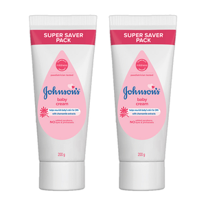 JOHNSONS Baby Cream protects from dryness pH