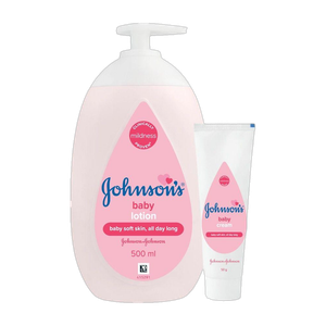 JOHNSONS Baby Lotion with Cream White