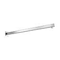 Johnson Square Shower Arm 12 inches long with wall flange | SS304 Grade Anti-Corrosion Shower Holder for Overhead Showers | 2 Year Warranty (T7069S1- CP Finish)