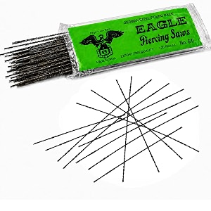johnson tools piercing saw blades 60 120 pcs compatible with fixed and adjustable jewellers saw frames precision cutting for gold silver copper brass jewellery making