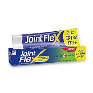 jointflex joint flex pain relief cream long lasting pain relief and healthy joints 90g 75g  15g free pack of 2