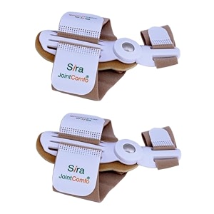 bunion corrector toe splint for big toe alignment  adjustable hallux valgus corrector brace  orthopedic big toe straightener support  pain relief foot corrector for men amp women 1 pairbeige