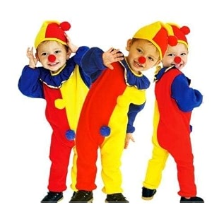 Joker Dress for Kids Nose Birthday