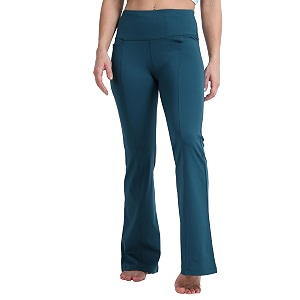 jolger womens high waist flare pants  stretchable amp breathable yoga pants with hidden pockets  squat proof bootcut leggings  regular length workout office travel amp casual wear