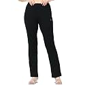 JOLGER Women’s High Waist Flare Pants | Stretchable &amp; Breathable Yoga Pants with Hidden Pockets | Squat Proof Bootcut Leggings | Regular Length Workout, Office, Travel &amp; Casual Wear