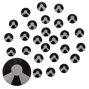 jollin glue fix crystal ab flatback rhinestones ss20 576pcs jet ab