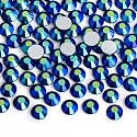 Jollin Glue Fix Crystal AB Flatback Rhinestones (ss20 576pcs, Jet AB)