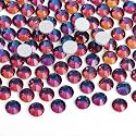 Crystal Flatback Rhinestones Gems for Crafts 4.8mm SS20, Blue Blaze | Glue Fix, 1440pcs Glass Rhinestones for Bedazzling, Clothes, Tumblers, Nail Art, Shoes, Bags, Caps &amp; Accessories Decoration