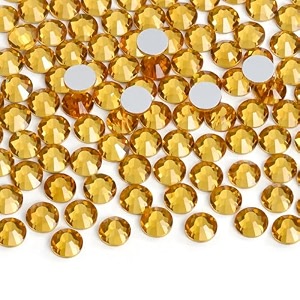 jollin glue fix crystal ab flatback rhinestones ss20 576pcs jet ab