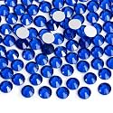 Jollin Glue Fix Flatback Rhinestones Glass Diamantes Gems for Nail Art Crafts Decorations Clothes Shoes(SS30 288pcs,Sapphire)
