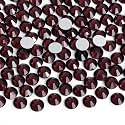 Jollin Crystal Flatback Rhinestones Gems for Crafts 3.2mm SS12, Amethyst