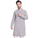 Jompers Cotton Chikankari Embroidered Regular Fit Kurtas