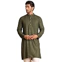 Jompers Embroidered Straight Kurtas for Men