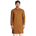Jompers Embroidered Straight Kurtas for Men