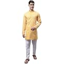 Jompers Men39s Cotton Embroidered Straight Kurta Pyjama