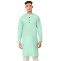 Jompers Men39s Cotton Ethnic Solid Kurta.