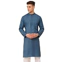 Jompers Men39s Cotton Ethnic Solid Kurta.