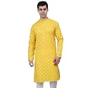 Jompers Men39s Cotton Floral Printed Kurtas