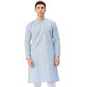 Jompers Men39s Cotton Floral Printed Kurtas