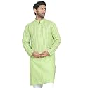 Jompers Men39s Cotton Striped Kurtas