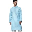 Jompers Men39s Cotton Striped Kurtas