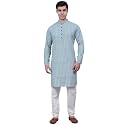 Jompers Men39s Embroidered Pure Cotton Kurta Pyjama