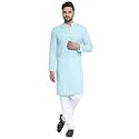 Jompers Men39s Embroidered Pure Cotton Kurta Pyjama