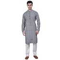 Jompers Men39s Embroidered Pure Cotton Kurta Pyjama