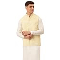 Jompers Men39s Embroidered Woven Pure Cotton Nehru