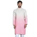 Jompers Men39s Ombre Pure Cotton Straight Kurta