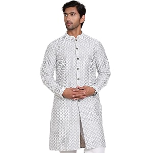 Jompers Mens Silk Blend Regular Fit Sequin