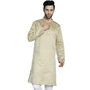 Jompers Silk Mens Regular Fit Woven Design