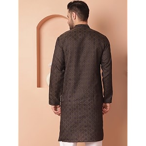 Jompers Silk Mens Regular Fit Woven Design