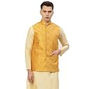 Jompers Men39s Woven Design Nehru Jacket.