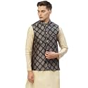 Jompers Men39s Woven Design Nehru Jacket.