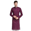 Jompers Men Green Ethnic Embroidered Pure Cotton
