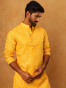 Jompers Men Printed Straight Kurta