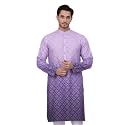Jompers Men39s Ombre Pure Cotton Straight Kurta